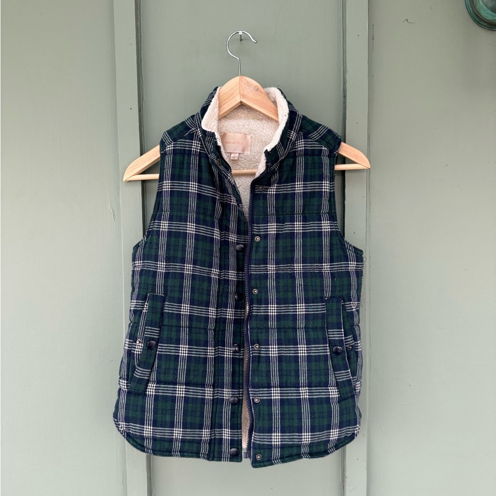 Skies Are Blue Cozy Cream Vest